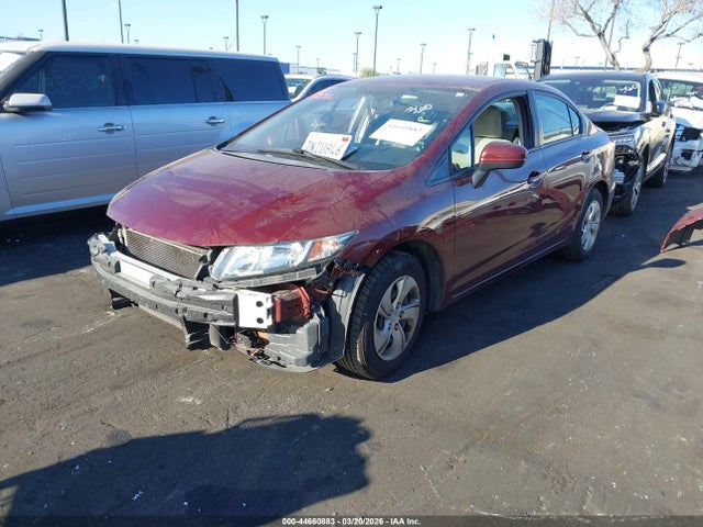 Honda Civic Lx 2015 2HGFB2F51FH562000 Image 2