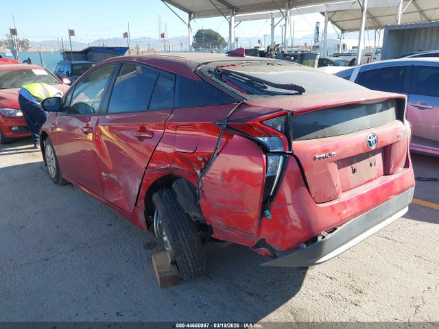 2017 TOYOTA PRIUS JTDKBRFUXH3544971 Photo 2