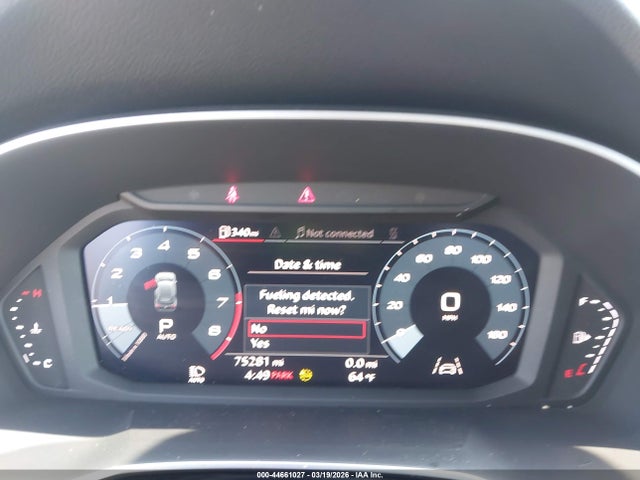 44661027 :رقم المزاد ، WA1DECF31M1068775 vin ، 2021 Audi Q3 Premium 45 Tfsi S Line Quattro Tiptronic مزاد بيع