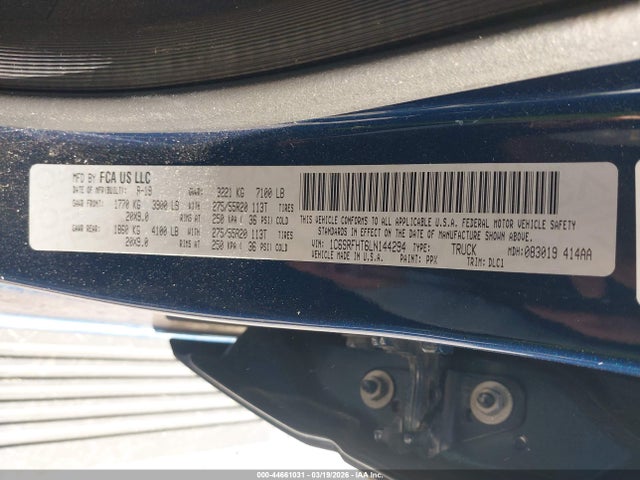 2020 RAM 1500 1C6SRFHT6LN144294 Photo 8