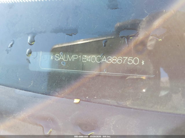 44661055 :رقم المزاد ، SALMP1E40CA386750 vin ، 2012 Land Rover Range Rover Supercharged مزاد بيع