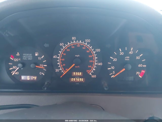 1995 MERCEDES-BENZ C WDBHA28E3SF189110 Photo 6