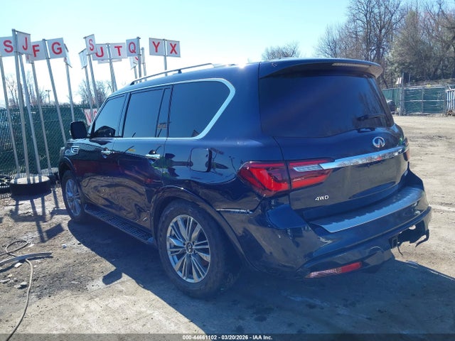 2021 Infiniti Qx80 Luxe Awd მანქანა იყიდება აუქციონზე, vin: JN8AZ2AE6M9272266, აუქციონის ნომერი: 44661102
