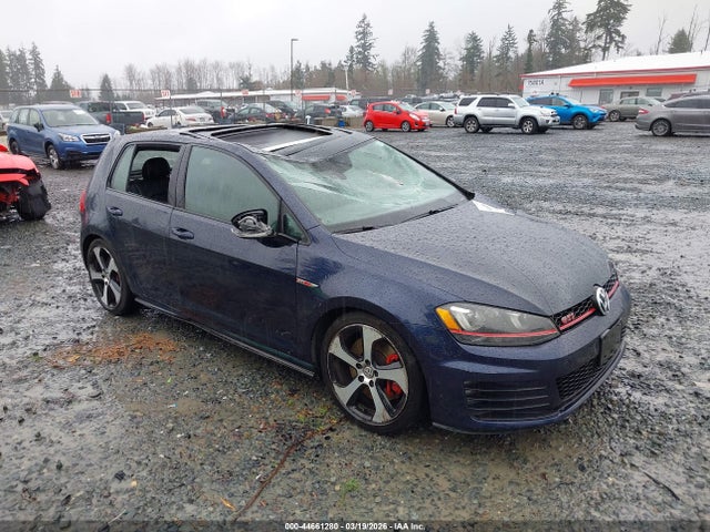 Auction sale of the 2016 Volkswagen Golf Gti Se W/performance Package 4-door, vin: 3VW547AU3GM035592, lot number: 44661280