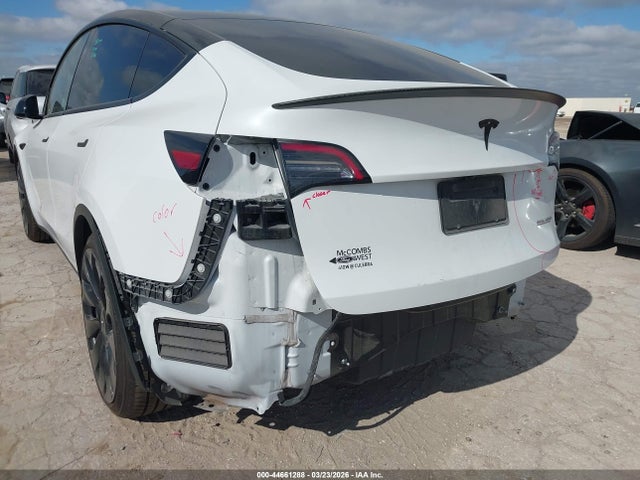 44661288 :رقم المزاد ، 7SAYGDEFXPF800354 vin ، 2023 Tesla Model Y Performance Dual Motor All-wheel Drive مزاد بيع