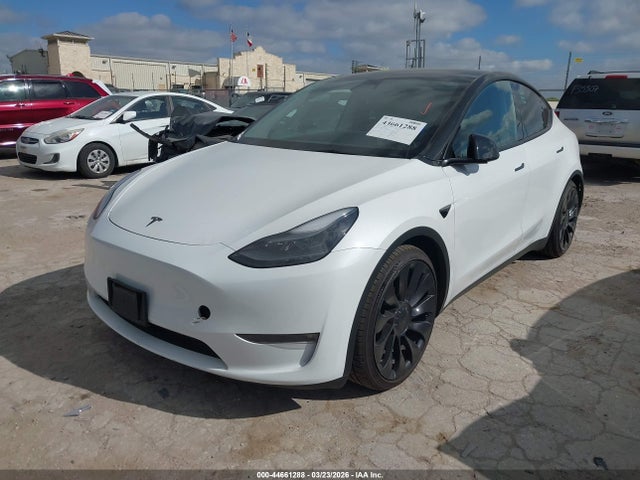44661288 :رقم المزاد ، 7SAYGDEFXPF800354 vin ، 2023 Tesla Model Y Performance Dual Motor All-wheel Drive مزاد بيع