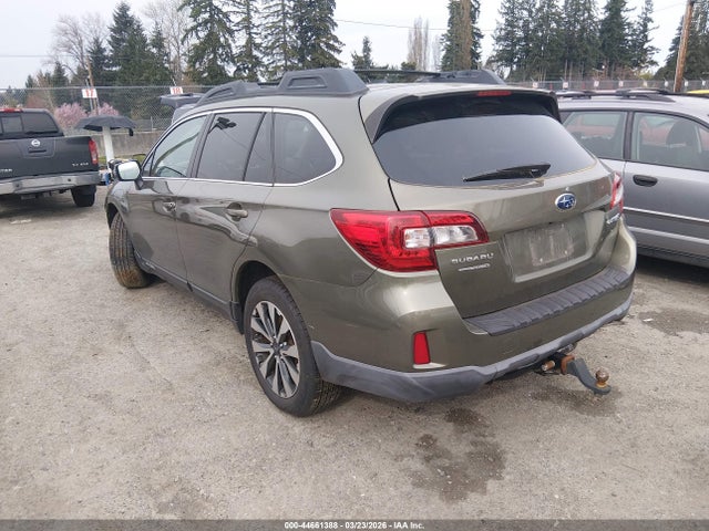 4S4BSBNCXF3253492 Subaru Outback 2.5i Limited