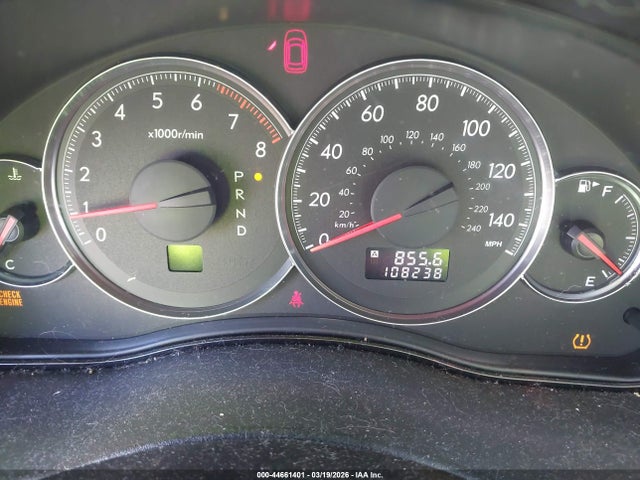 2009 Subaru Legacy 2.5i მანქანა იყიდება აუქციონზე, vin: 4S3BL616597228912, აუქციონის ნომერი: 44661401