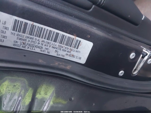 1C4RJFAG2GC454634 Jeep Grand Cherokee Laredo