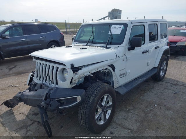 44661505 :رقم المزاد ، 1C4HJXEG7KW607379 vin ، 2019 Jeep Wrangler Unlimited Sahara مزاد بيع