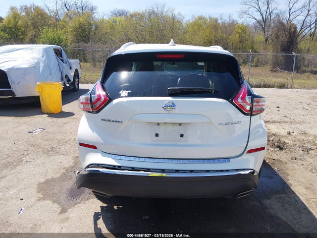 Aukcja sprzedaży 2018 Nissan Murano Platinum, vin: 5N1AZ2MG2JN196648, numer aukcji: 44661527
