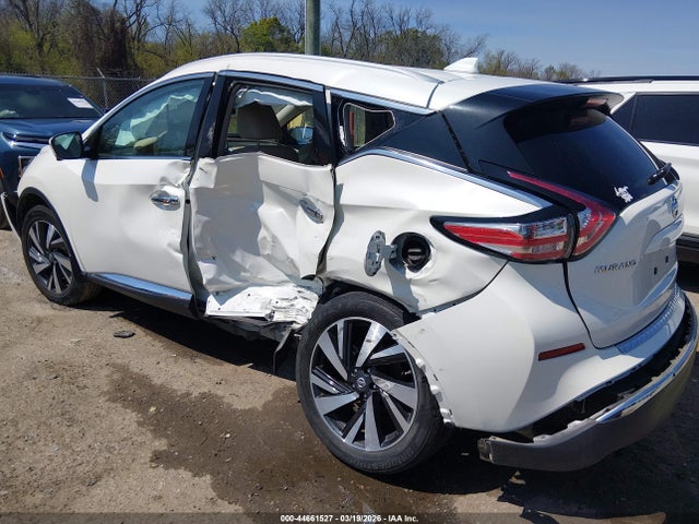 Aukcja sprzedaży 2018 Nissan Murano Platinum, vin: 5N1AZ2MG2JN196648, numer aukcji: 44661527