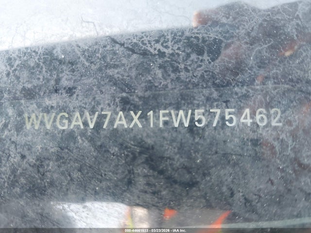 WVGAV7AX1FW575462 Volkswagen TIGUAN SE