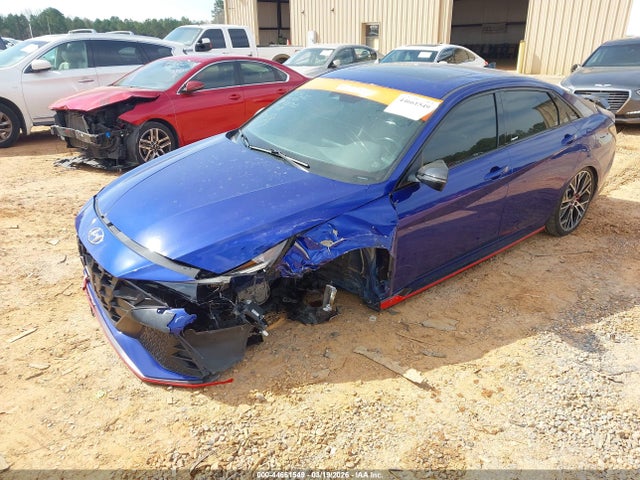 44661549 :رقم المزاد ، KMHLW4AK3NU001710 vin ، 2022 Hyundai Elantra N مزاد بيع