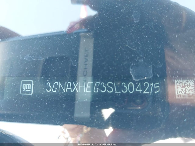 3GNAXHEG3SL304215 Chevrolet Equinox Fwd Lt