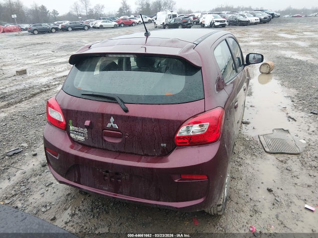44661662 :رقم المزاد ، ML32A4HJ2LH002707 vin ، 2020 Mitsubishi Mirage Se مزاد بيع