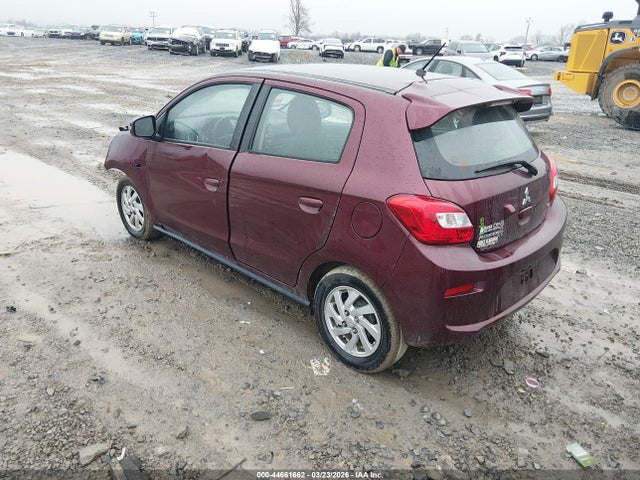 44661662 :رقم المزاد ، ML32A4HJ2LH002707 vin ، 2020 Mitsubishi Mirage Se مزاد بيع