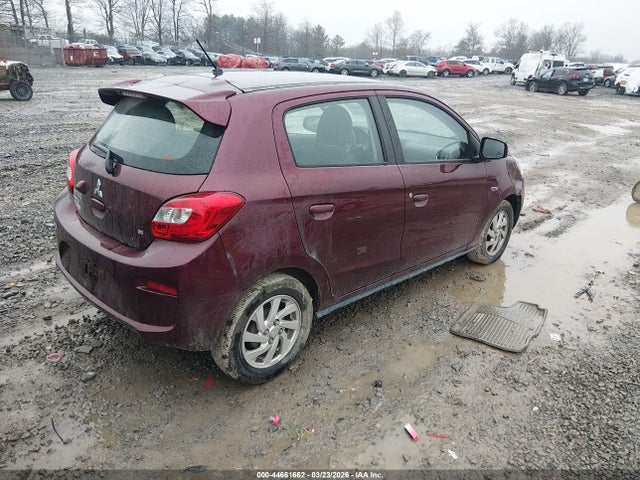44661662 :رقم المزاد ، ML32A4HJ2LH002707 vin ، 2020 Mitsubishi Mirage Se مزاد بيع