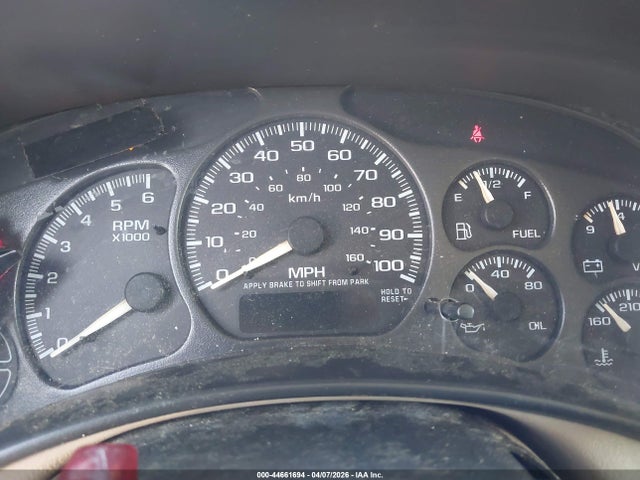 2001 CHEVROLET TAHOE 1GNEK13T71J307082 Photo 6