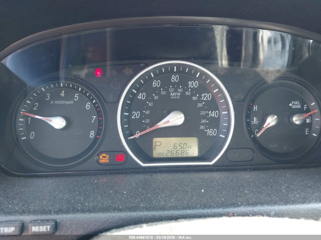 44661818 :رقم المزاد ، 5NPEU46F57H225749 vin ، 2007 Hyundai Sonata Limited/se V6 مزاد بيع