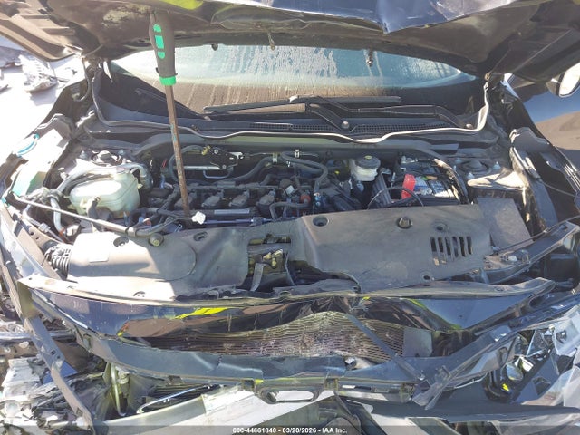 44661840 :رقم المزاد ، 19XFC1F37KE010513 vin ، 2019 Honda Civic Ex مزاد بيع