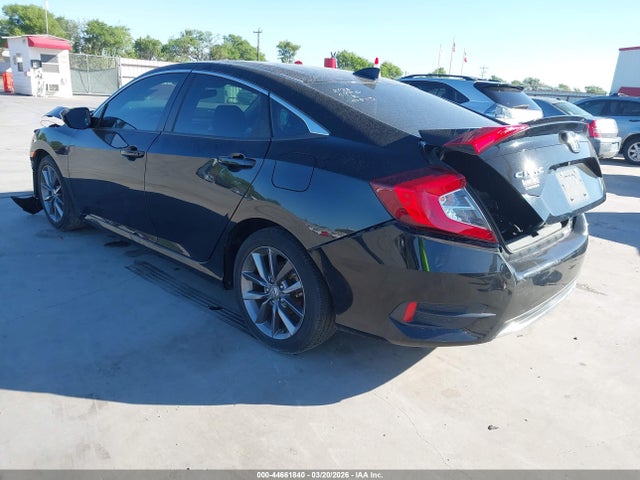 44661840 :رقم المزاد ، 19XFC1F37KE010513 vin ، 2019 Honda Civic Ex مزاد بيع
