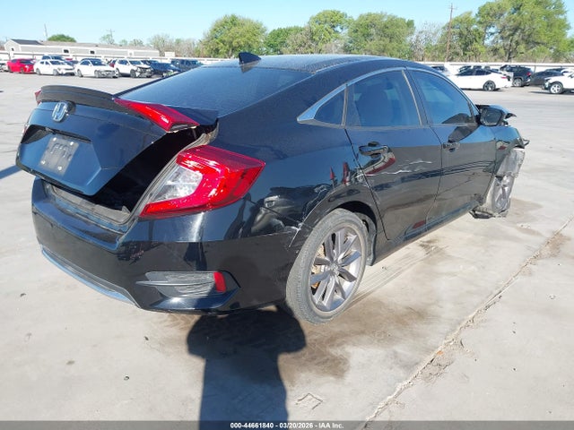 44661840 :رقم المزاد ، 19XFC1F37KE010513 vin ، 2019 Honda Civic Ex مزاد بيع