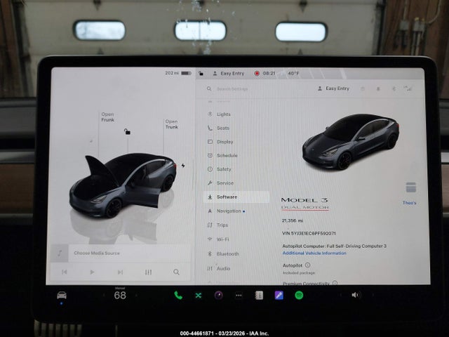 2023 TESLA MODEL 3 5YJ3E1EC6PF592071 Photo 6