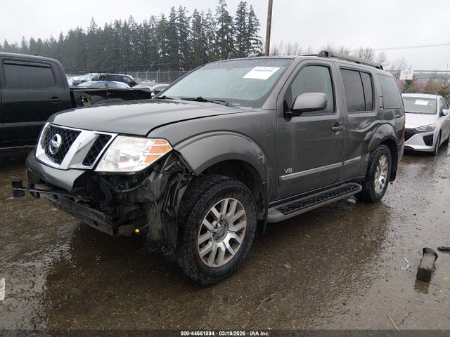 2008 Nissan Pathfinder Le V8 მანქანა იყიდება აუქციონზე, vin: 5N1BR18B78C631652, აუქციონის ნომერი: 44661894