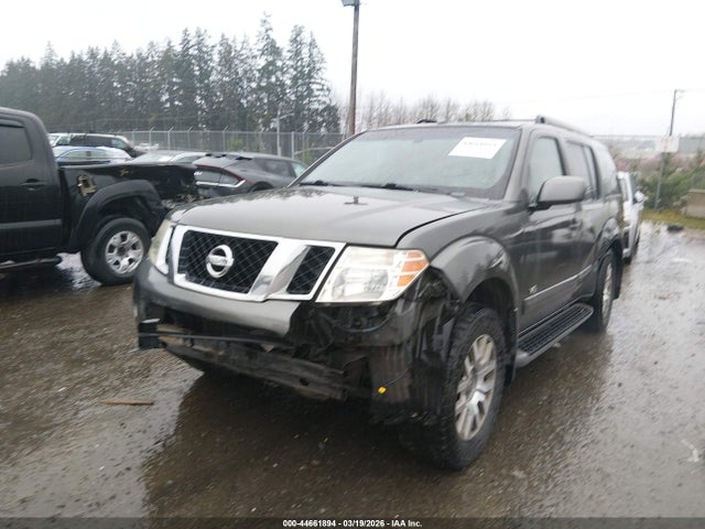 2008 Nissan Pathfinder Le V8 მანქანა იყიდება აუქციონზე, vin: 5N1BR18B78C631652, აუქციონის ნომერი: 44661894