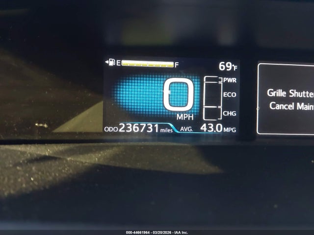 JTDKBRFU2G3515303 Toyota Prius Two