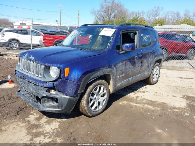 Aukcja sprzedaży 2016 Jeep Renegade Latitude, vin: ZACCJABT8GPC44412, numer aukcji: 44661995