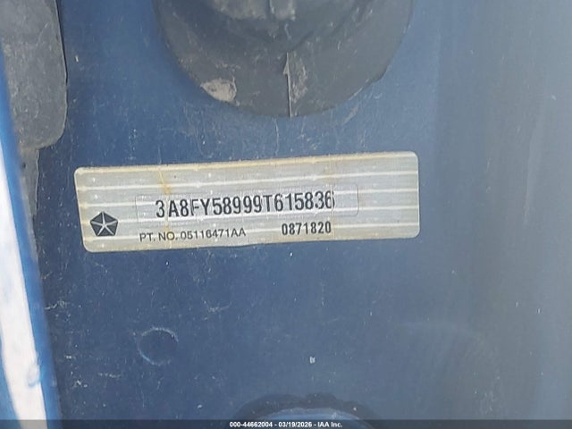 2009 CHRYSLER PT CRUISER 3A8FY58999T615836 Photo 8