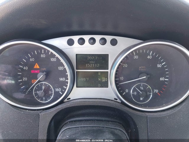 Aukcja sprzedaży 2006 Mercedes-benz Ml 500 4matic, vin: 4JGBB75E66A016492, numer aukcji: 44662020