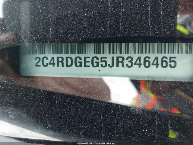 Dodge Grand Caravan Gt 2018 2C4RDGEG5JR346465 Image 9