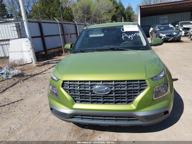 Auction sale of the 2021 Hyundai Venue Se, vin: KMHRB8A30MU066342, lot number: 44662147