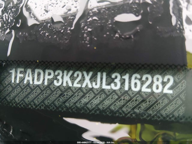 1FADP3K2XJL316282 Ford FOCUS SE