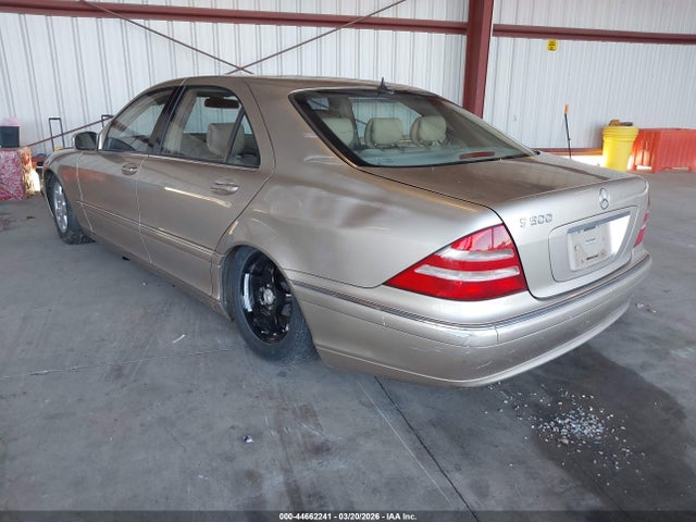 2001 MERCEDES-BENZ S 500 WDBNG75J41A175521 Photo 2