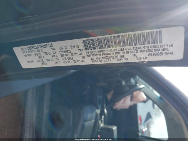 Auction sale of the 2012 Jeep Liberty Sport, vin: 1C4PJMAK3CW199582, lot number: 44662245