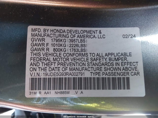 2024 ACURA INTEGRA 19UDE5G93RA002791 Photo 8