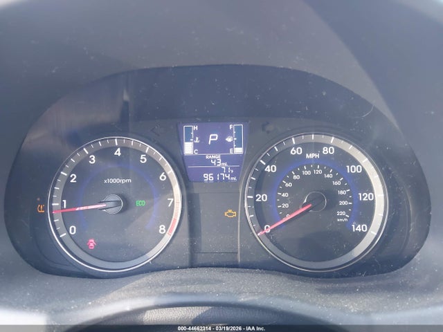 44662314 :رقم المزاد ، KMHCT4AE9FU806924 vin ، 2015 Hyundai Accent Gls مزاد بيع