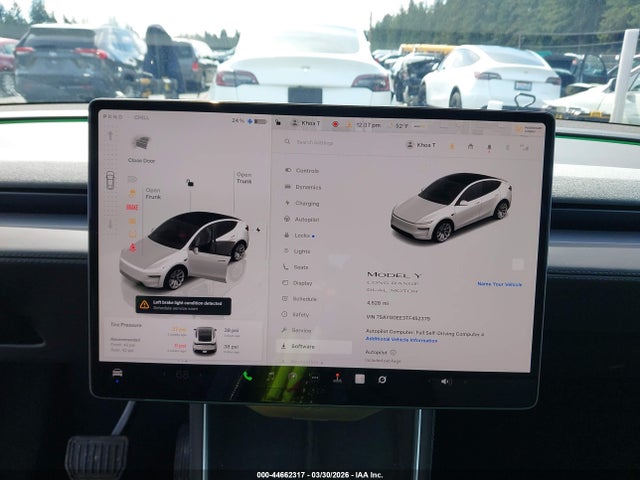 Продаж на аукціоні авто 2026 Tesla Model Y All-wheel Drive/long Range Launch Series/premium All-wheel Drive, vin: 7SAYGDEE3TF452379, номер лоту: 44662317