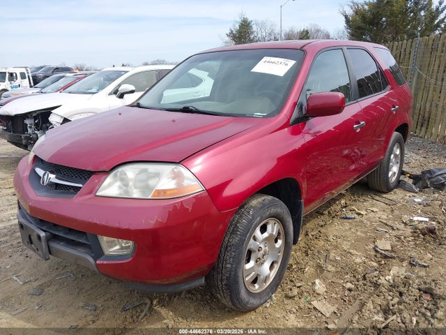 44662376 :رقم المزاد ، 2HNYD18262H543445 vin ، 2002 Acura Mdx مزاد بيع