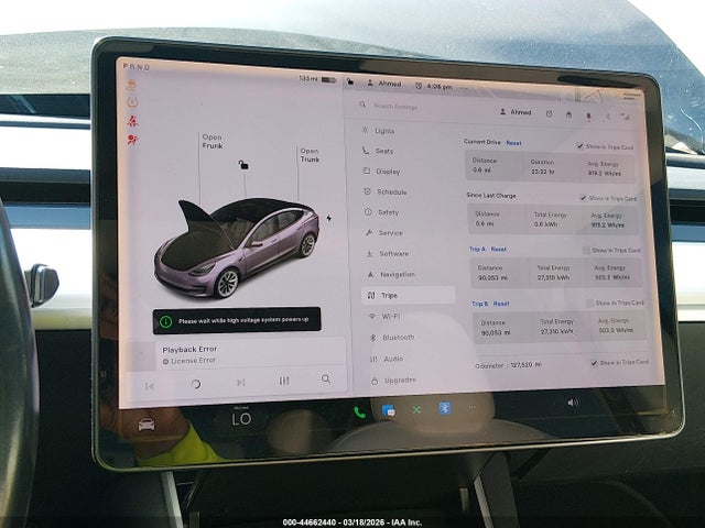 Tesla Model 3 Long Range/performance 2018 5YJ3E1EB9JF079279 Image 7