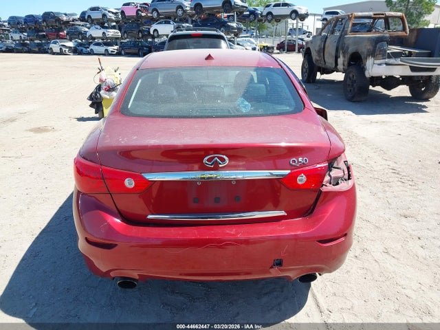 2016 Infiniti Q50 2.0t Base/2.0t Premium მანქანა იყიდება აუქციონზე, vin: JN1CV7AP8GM202626, აუქციონის ნომერი: 44662447