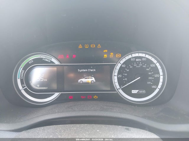 44662541 :رقم المزاد ، KNDCC3LC8K5256355 vin ، 2019 Kia Niro S Touring مزاد بيع