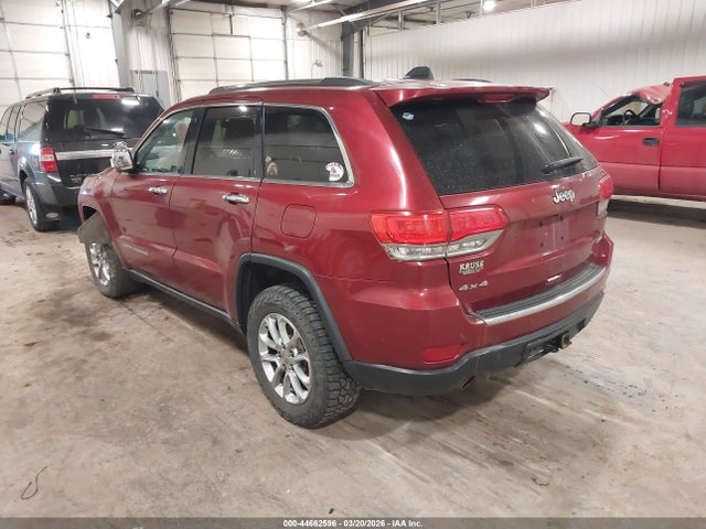 44662596 :رقم المزاد ، 1C4RJFBG6EC101504 vin ، 2014 Jeep Grand Cherokee Limited مزاد بيع