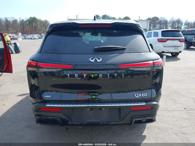 2025 Infiniti Qx60 Luxe Awd მანქანა იყიდება აუქციონზე, vin: 5N1AL1FS5SC331678, აუქციონის ნომერი: 44662644