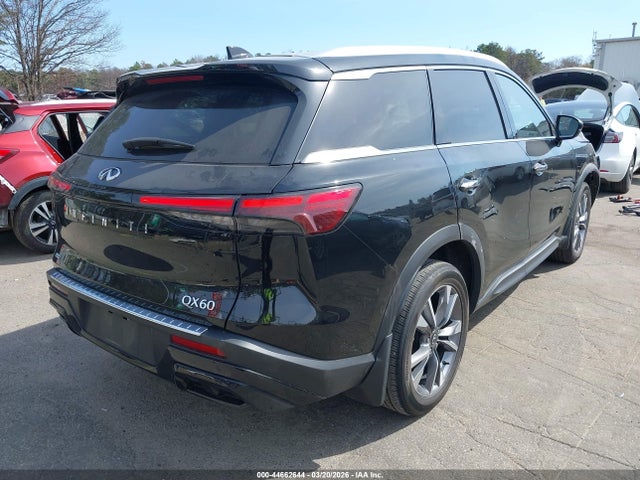2025 Infiniti Qx60 Luxe Awd მანქანა იყიდება აუქციონზე, vin: 5N1AL1FS5SC331678, აუქციონის ნომერი: 44662644