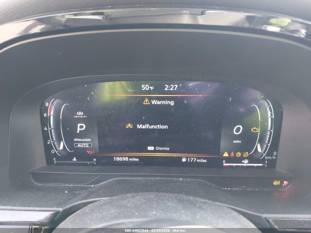 2025 Infiniti Qx60 Luxe Awd მანქანა იყიდება აუქციონზე, vin: 5N1AL1FS5SC331678, აუქციონის ნომერი: 44662644